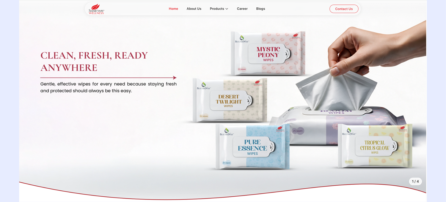 Smartway Wellness – Website Transformation by Technoway
