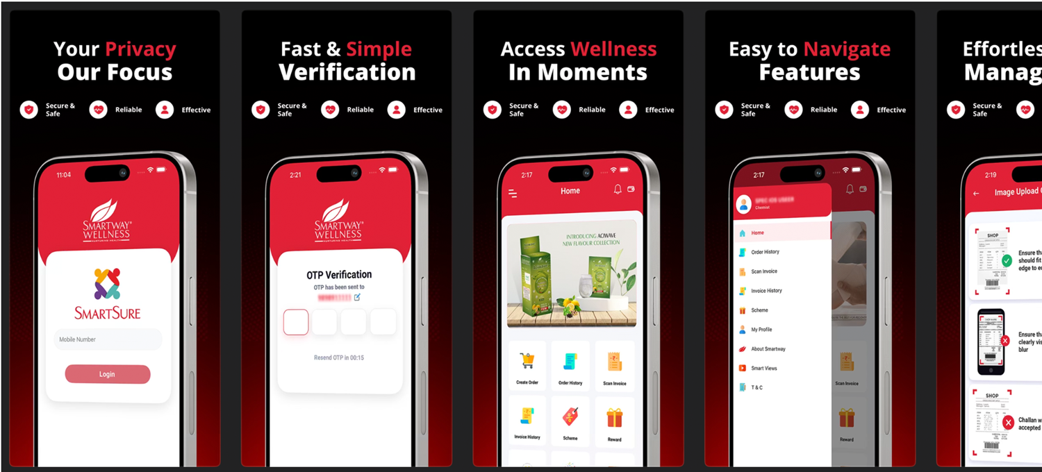 SmartSure – Pharma Retailer & Distributor App